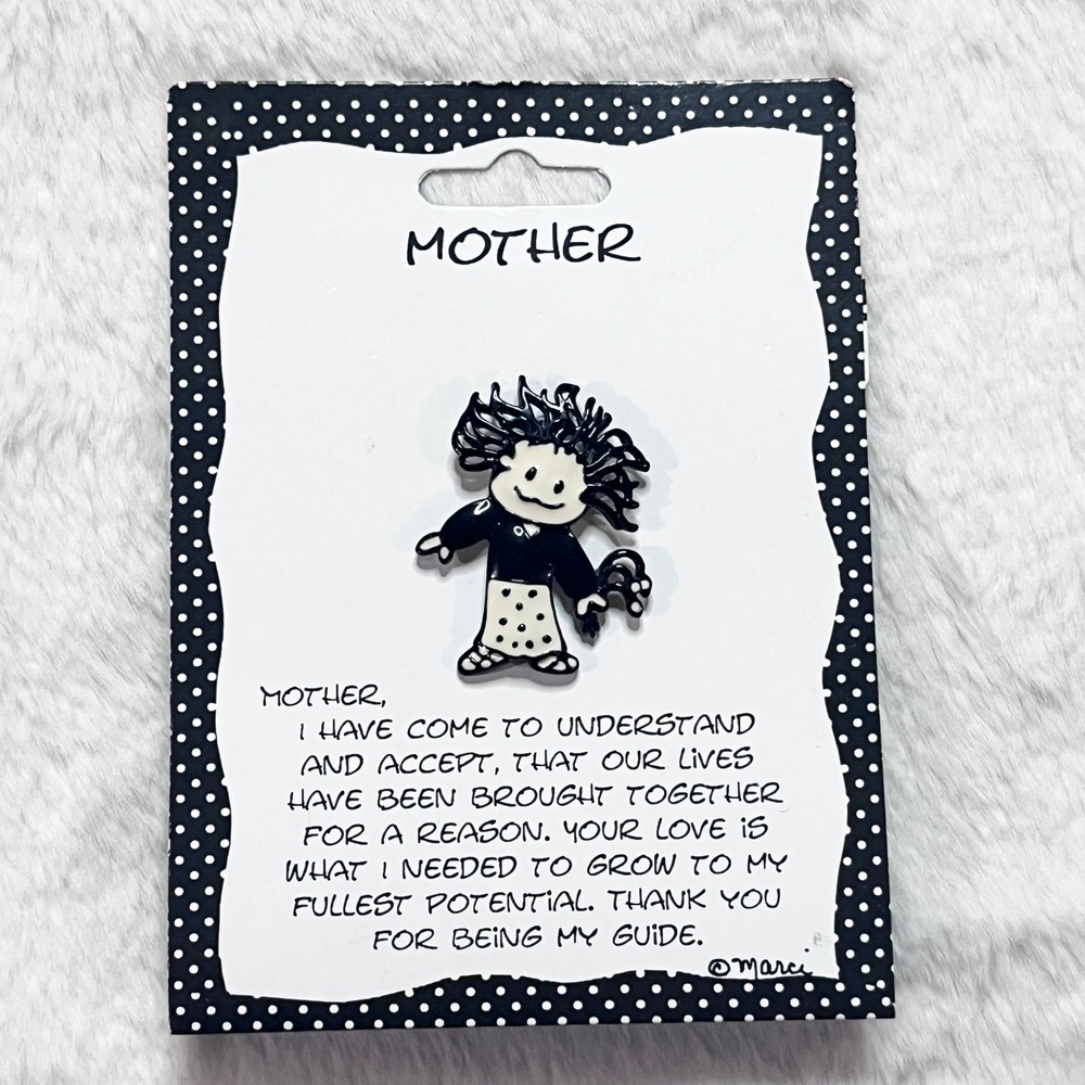 🔮 5/$25 Vintage Mother Pin